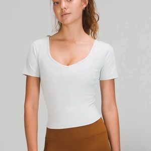Lululemon Ocean Air Short Sleeve Align Tee